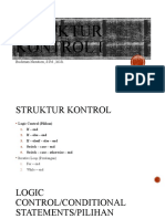 P5. Struktur Kontrol I