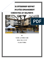 employee engagement study of a retail store