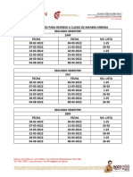 Calendario-Hibrido Regreso A Clases-2do