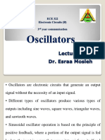 Oscillator Fundamentals: Types, Circuits and Applications