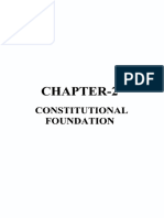 Chapter-2: Constitutional Foundation