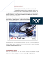 Modul 1 Mengolah Suara Dengan Adobe Audition 10