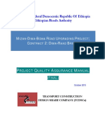 Quality Assurance Manual-Dima-Raad Bridge Project