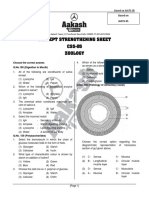 Concept Strengthening Sheet CSS-05 Zoology: Cf+Oym Based On AIATS-05