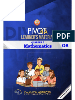 Mathematics G8: Quarter 2