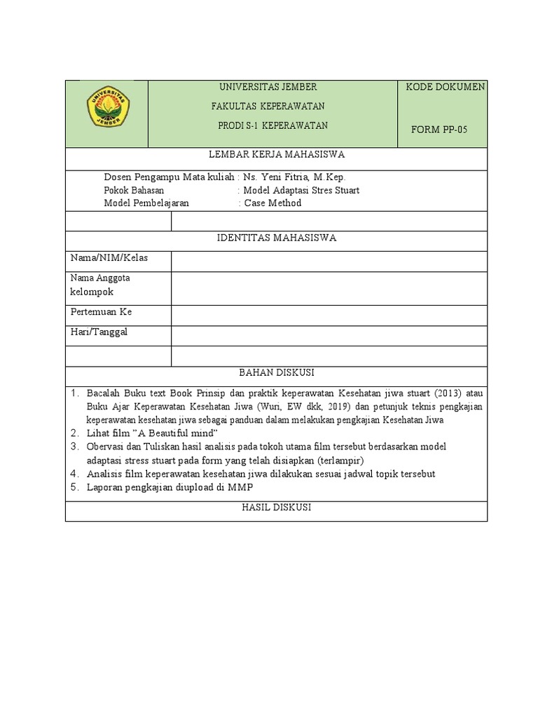 Predisposisi Dan Presipitasi PDF