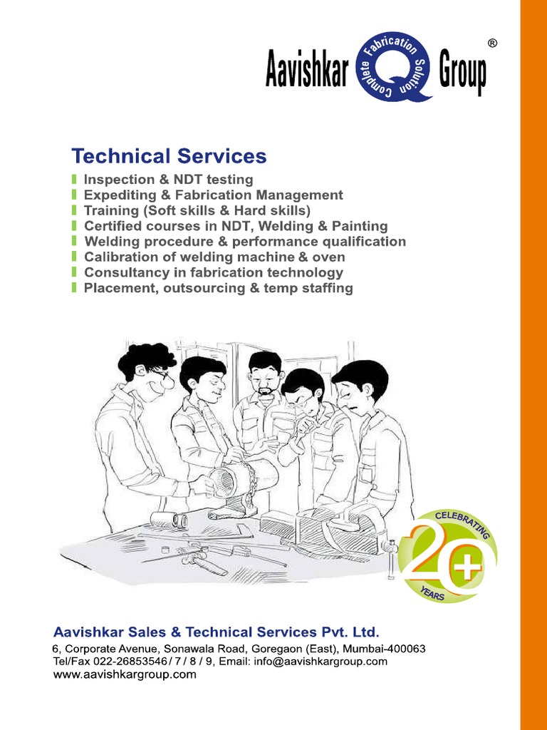Technical Services at Presentation at AG - Opt | PDF | Nondestructive ...