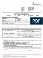 Department of Molecular Biology. Covid 19 RTPCR With Home Collection Test Name Result Unit Bio. Ref. Range Method