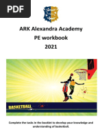 ARK Alexandra Academy Basketball Workbook