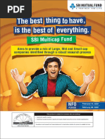 NFO SBI Multicap Fund 4 Page Leaflet