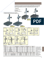 Precision measurement granite comparator stands