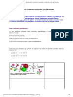 Molecules Possedant Plusieurs Carbones Assymetriques