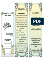 Undangan Walimatul Khitan 3 Kolom