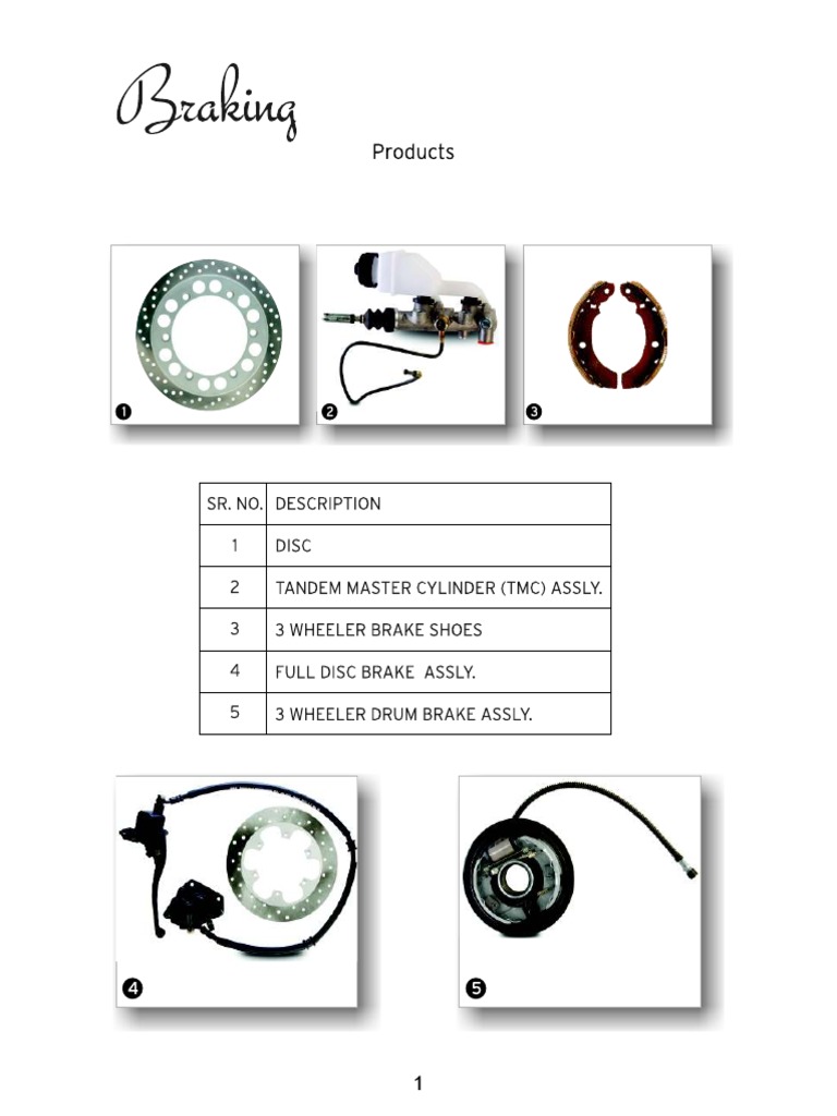 Endurance Parts Catalogue | PDF