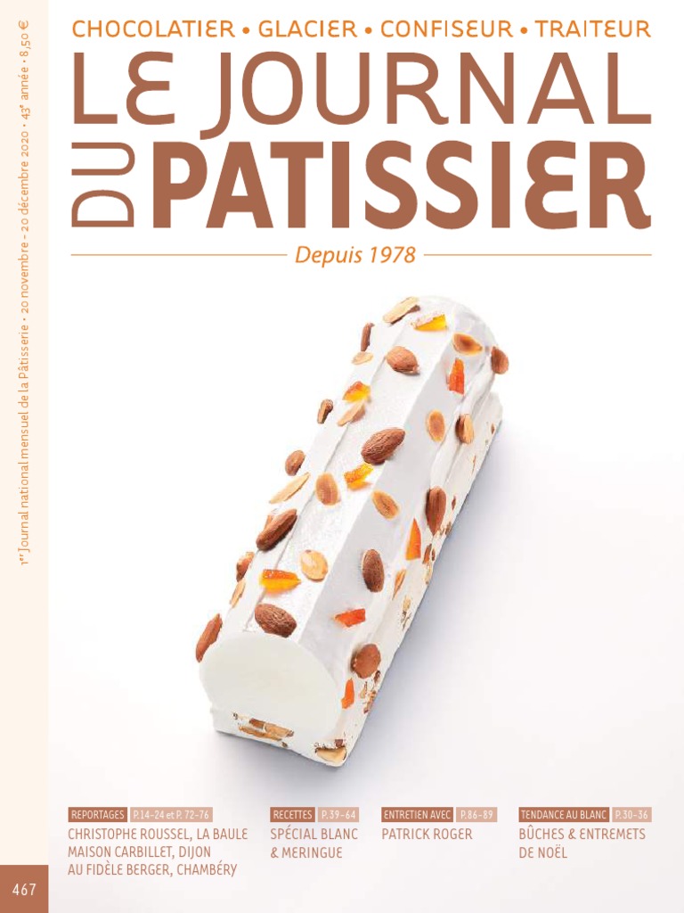 Leçons de pâtisserie (Grand format - Relié 2023), de Christophe Roussel