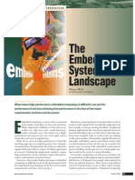 The Embedded Systems Landscape: Guest Editor'S Introduction