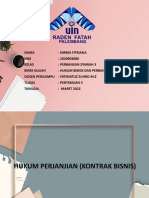 Bab 2 Hukum Perjanjian (Kontrak Bisnis)