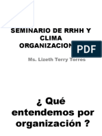Seminario de Rrhh y Clima Organizacional