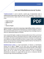 Uni‐dimensional and Mul몭dimensional Scales: theintactone