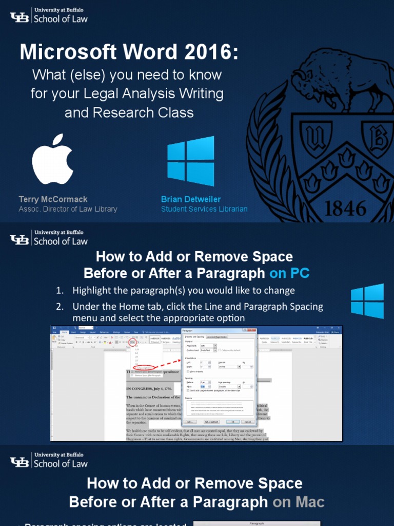 Microsoft Word Tips for Legal Writing | PDF | Paragraph | Microsoft Word