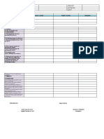 Format of Lesson Plan For COT