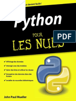 Python Pour Les Nuls by John Paul Mueller (Mueller, John Paul)