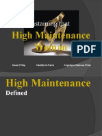 High Maintenance Woman-Achea 2009