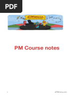 ACCA PM (F5) Course Notes