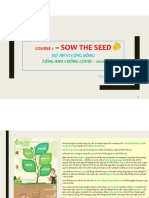 Tiếng Anh Chống Dịch - Khóa 1-Sow the Seed