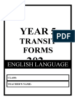 Year 5: Transit Forms