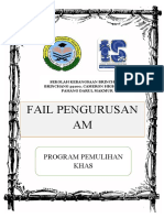 Fail Pengurusan AM (2) : Program Pemulihan Khas