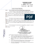 Final Seniority List of Lady Inspectors of Sindh Police (AIG Estt) (6093-110)