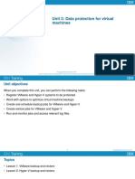 IBM TSM Spectrum Protect Unit 3 Data Protection For Virtual Machines