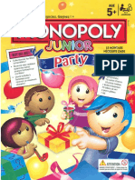 Monopoly Junior Party - HASBRO + PARKER 2011 - Scan