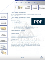 Course3 - Workplace Transport Safety - Safe Drivers and Employees