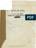 NCG 7 21 50 MHZ Manual