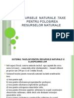 5.6 Taxele Pentru Resursele Naturale