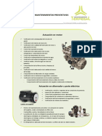 Actuación en Mantenimientos Preventivos