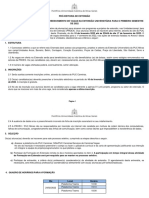 Edital - Projetos de Extensão PUC Minas