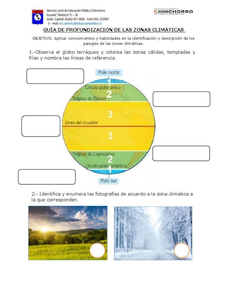 Guía de Zonas Climáticas y Paisajes | PDF