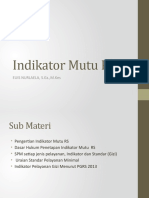 Indikator Mutu RS