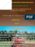 CLASE #1 de Org y Adm de Operaciones Agric. 2013