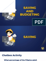 Module 2 Saving Budgeting