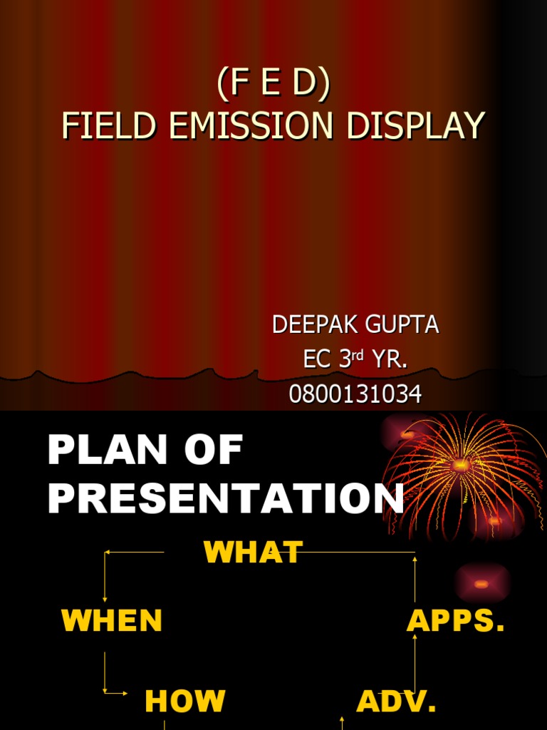 Overview of Field Emission Displays | PDF | Liquid Crystal Display ...