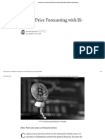 Crypto Price Forecasting With Bi-GRU