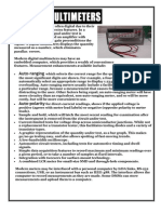 Digital Multi Meters