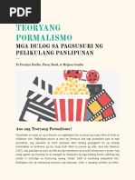 Teoryang Pormalismo Pdf