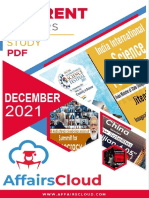 Current Affairs English Study PDF - December 2021 Version-2 by AffairsCloud 2