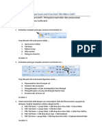 Cara Menghadapi Test MS Office 2007 Secara Efektif