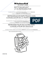 Bottom-Mount Built-In Refrigerator: Use & Care Guide